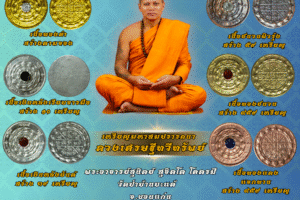 เหรียญมหาสมปรารถนา ดวงเศรษฐีทวีทรัพย์ ปี2567