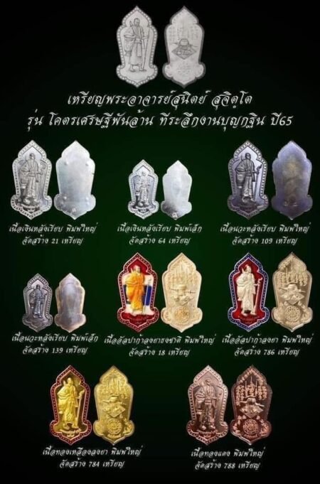 เหรียญธุดงค์ ปลุกเสกพระธาตุพนม กฐิน ปี2565